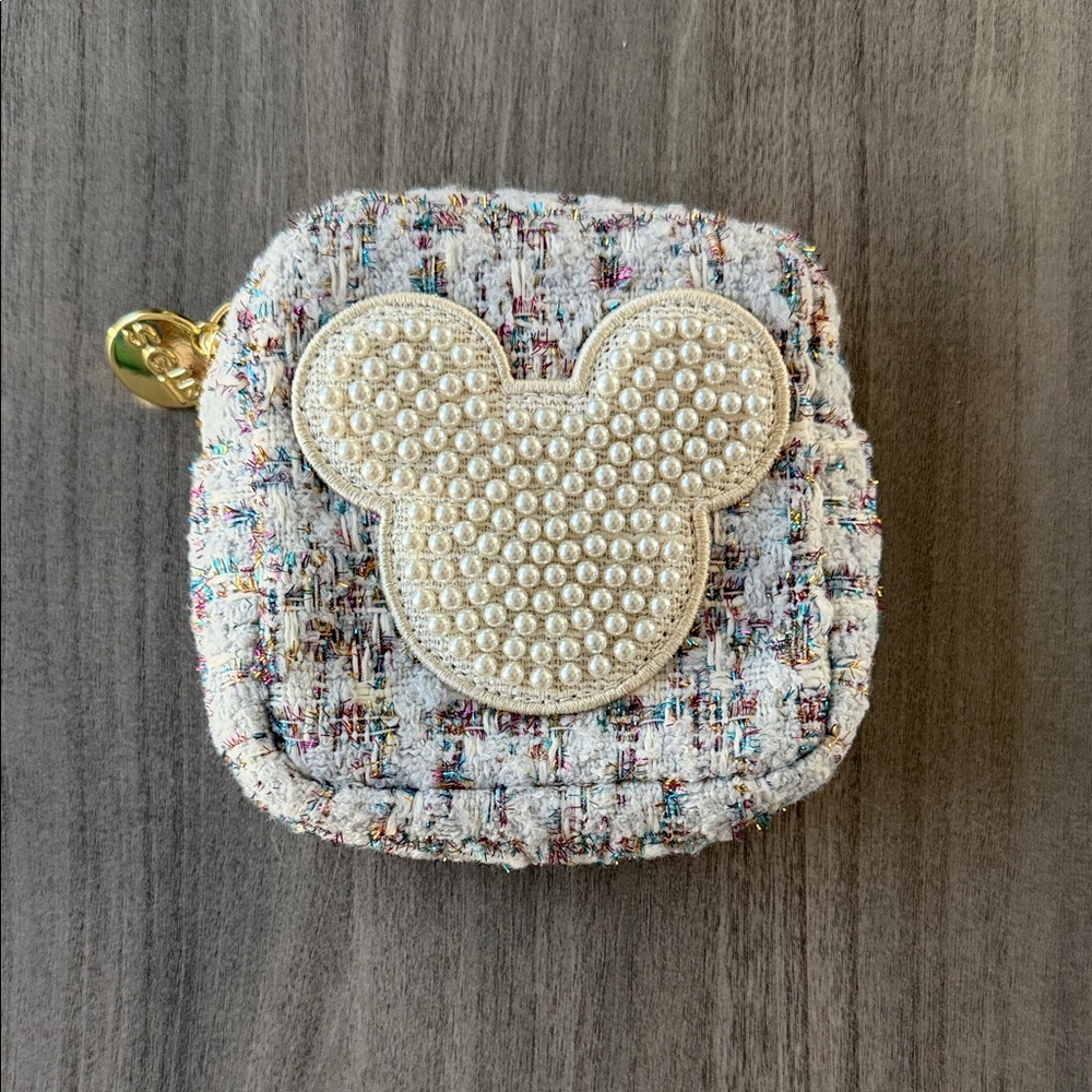 Stoney Clover Lane Tweed Mini Pouch